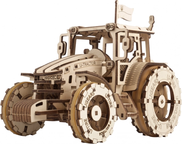 UGEARS 3D drvene mehaničke puzzle Traktor