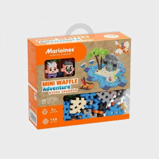 Kocke Mini Waffle – Otok blaga 148 dijelova