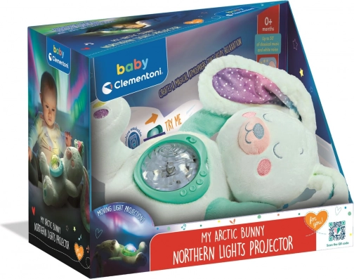 Clementoni Baby plišani projektor zeko