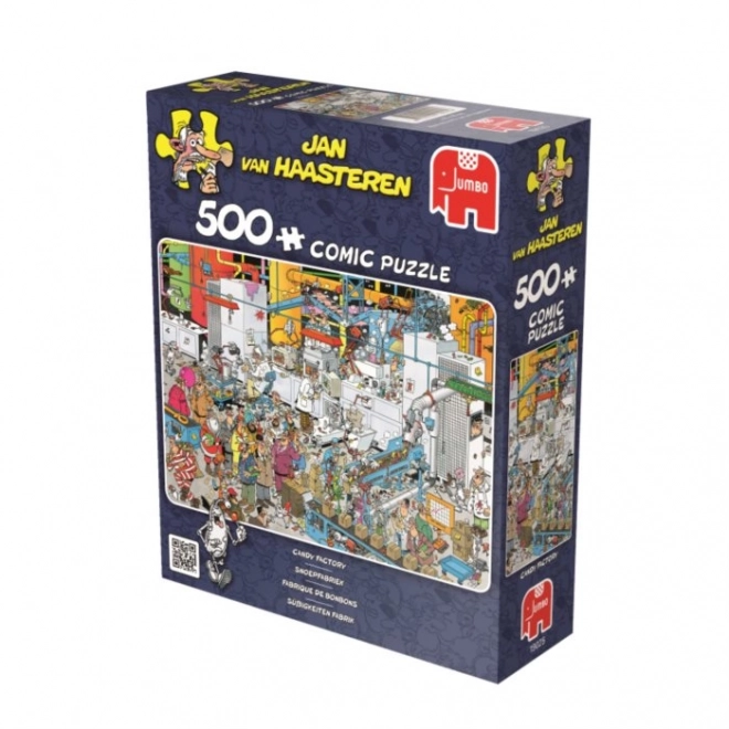 Jumbo puzzle tvornica slatkiša 500 dijelova