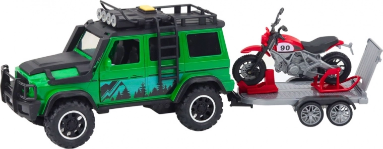 Odvojiva prikolica s najazdnom rampom