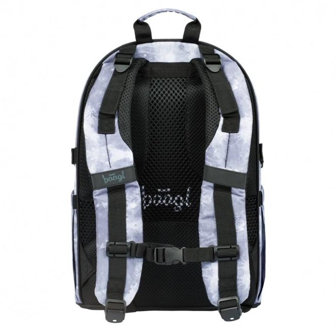 BAAGL 3 SET Skate NASA Grey: ruksak, pernica, vrećica