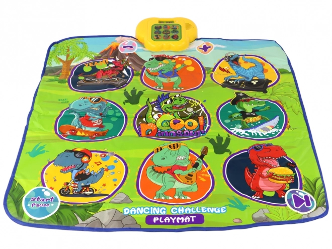 Plesna podloga s motivom dinosaura