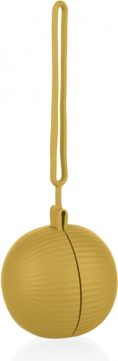 Zatvoriva silikonska futrola za dudu, Mustard Yellow