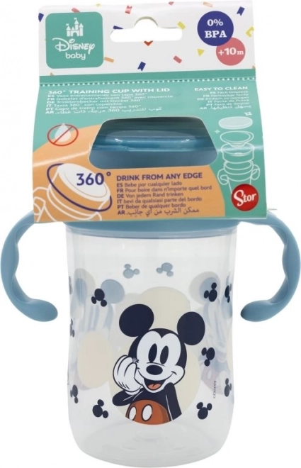 STOR Dječji trening lončić 395 ml Mickey Mouse