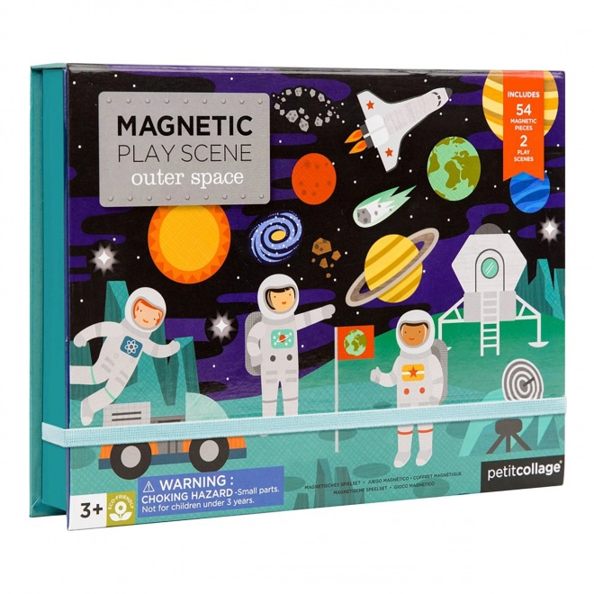 Petit Collage Magnetno kazalište svemir