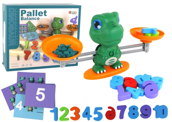Edukativna igračka Dinosaur balans Matematičke aktivnosti