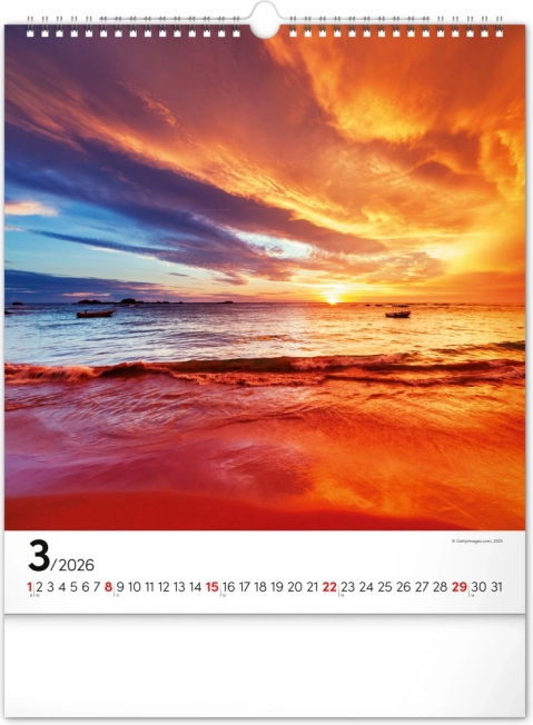 Zidni kalendar Inspiracija 2026