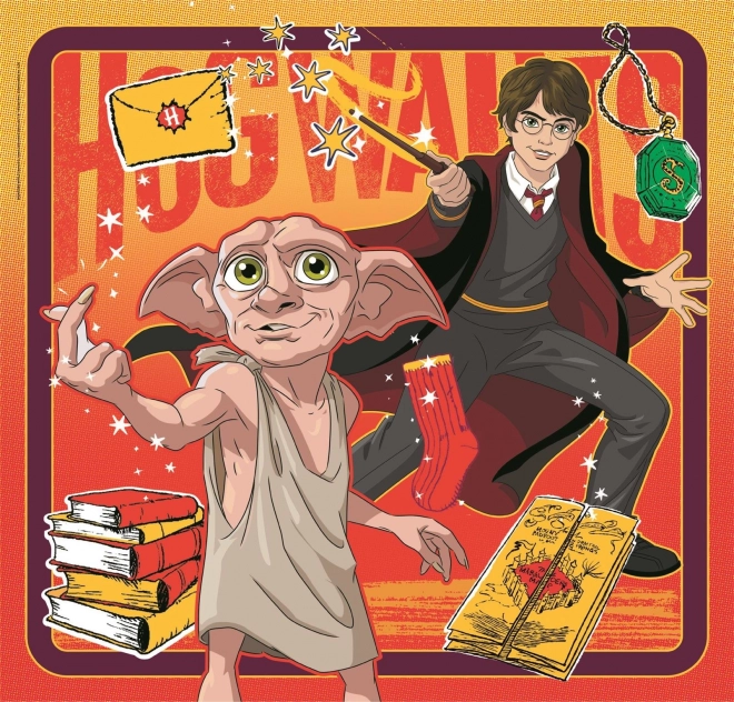 Puzzle Square: Harry Potter, 3x48 dijelova