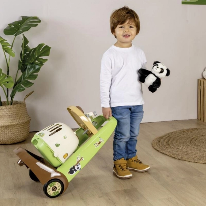 Veterinarska kolica s pandama i transportnim boxom 2u1