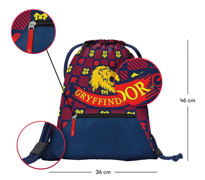 Torba s džepom Harry Potter Gryffindor