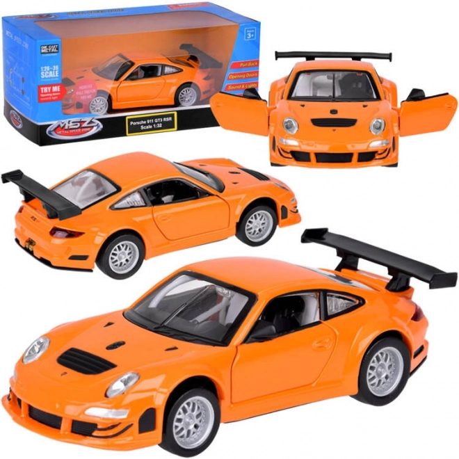 Metalni model Porsche 911 GT3 RSR 1:32 s osvjetljenjem i zvukom