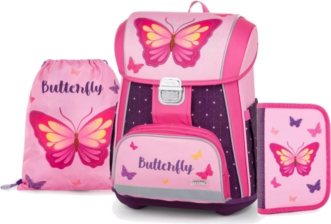 OXYBAG školski set 3 komada Premium Leptir