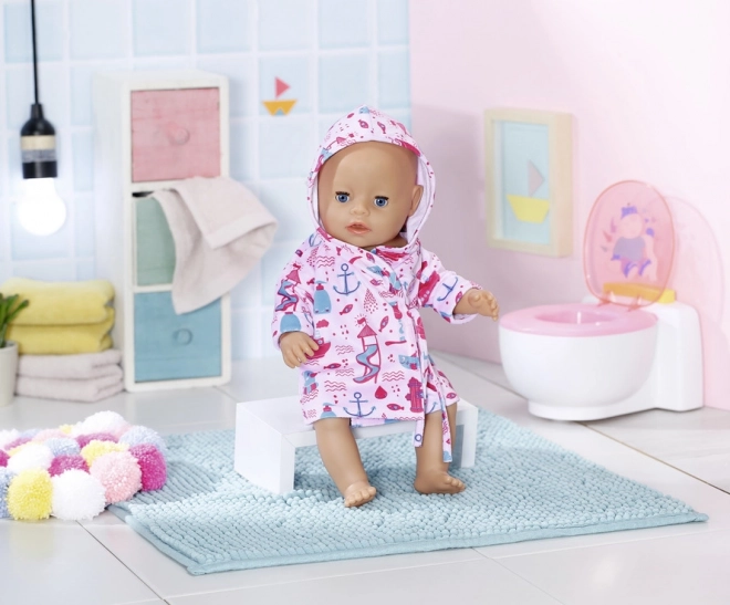 Kupaći ogrtač za lutke BABY born 43 cm