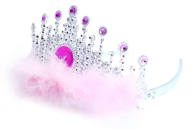 Kruna s perjem za princezu