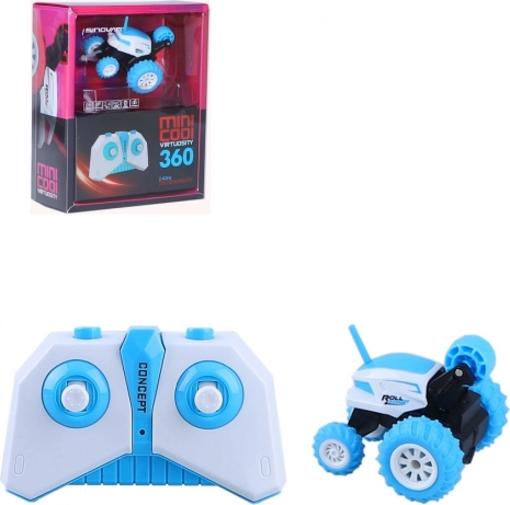 Kaskaderski mini RC auto plavi