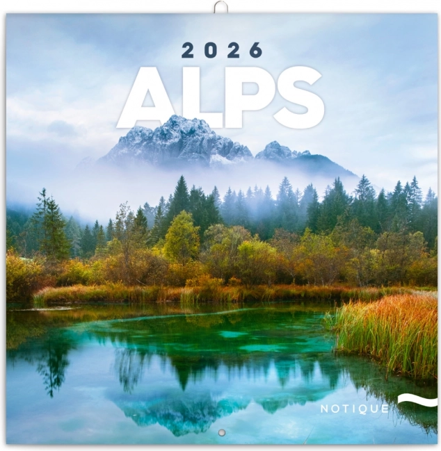Kalendar za bilješke Alpe 2026