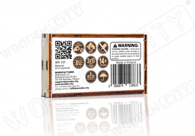 Drvene 3D puzzle mini set brodova