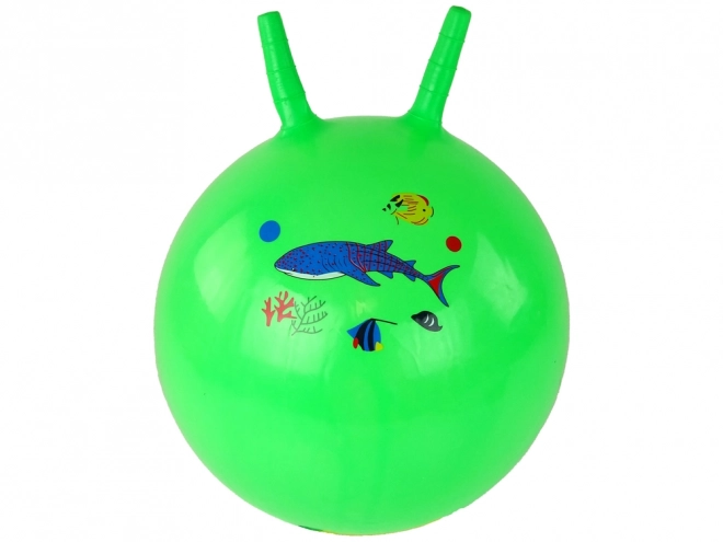 Skakajući lopta 45 cm zelena