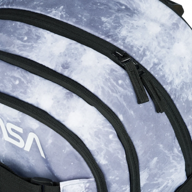 BAAGL Školski ruksak Skate NASA Grey