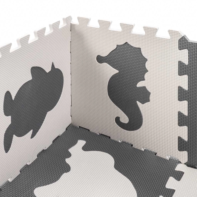 Kontrastne pjenaste puzzle sa životinjama - 9 dijelova