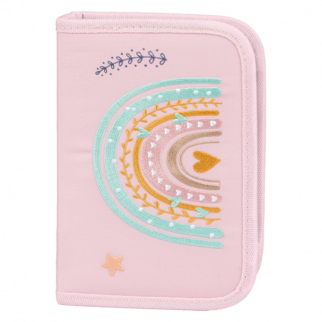 BAAGL 3 SET Zippy Duha roze: torba, pernica, vrećica