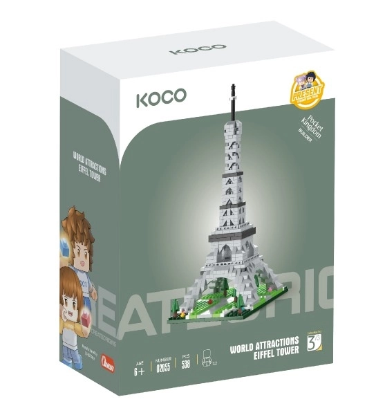 Konstrukcijski set KOCO Eiffelov toranj