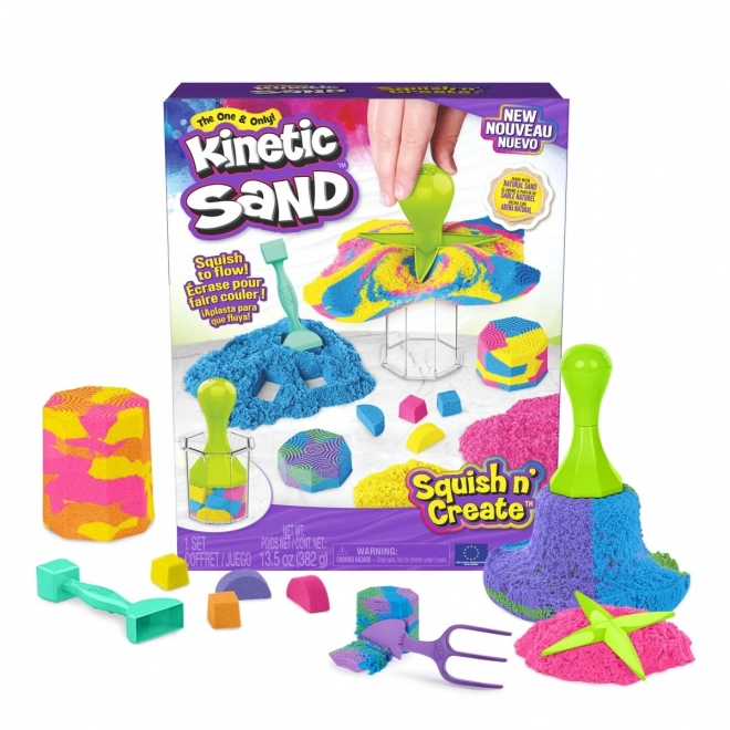 Kinetic Sand Set za stvaranje s čašicama