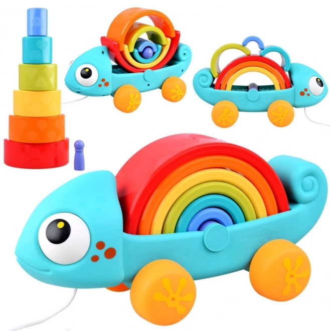 Montessori Dugin kameleon slagalica 18m+