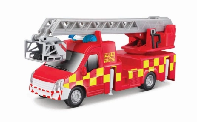 Vatrogasni kamion s ljestvama Bburago 1:43