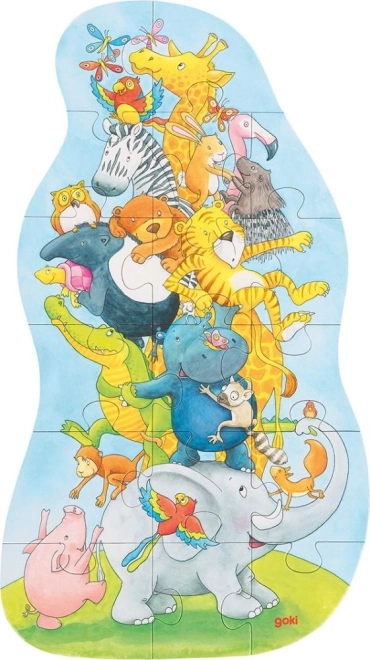 Goki puzzle Životinjska piramida