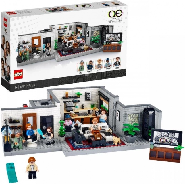 Lego Queer Eye – stan Fantastične petorke set za slaganje