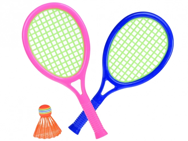 Sportski set 3u1: Mreža za odbojku, komplet za badminton, leteći disk