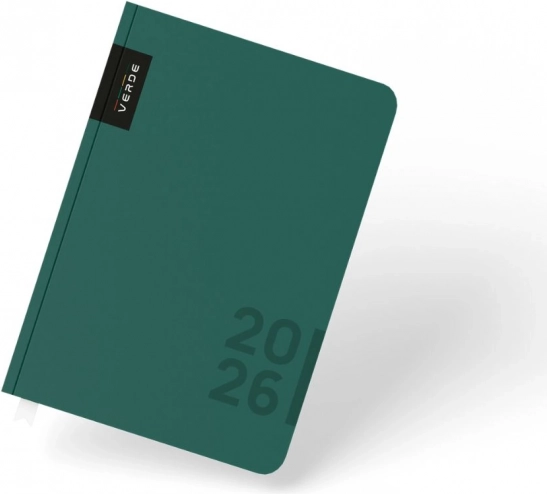 Dnevni planer A5 2026 Verde zeleni