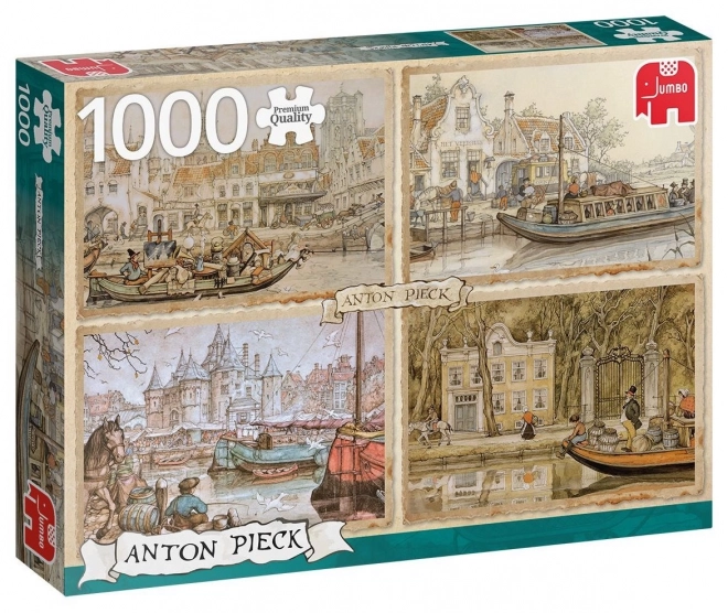 Puzzle Plovidba vodenim kanalima 1000 komada
