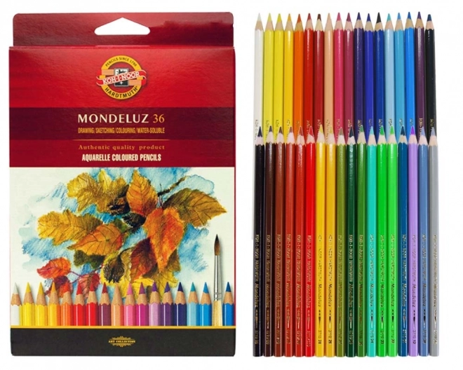 KOH-I-NOOR Akvarelne bojice Mondeluz 3719 - 36 kom