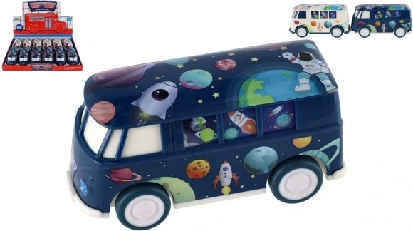 Svemirski plastični autobus na inerciju 13 cm