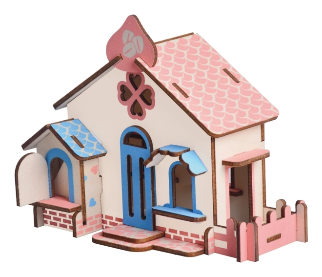 Woodcraft Drvene 3D puzzle Čokoladna kuća