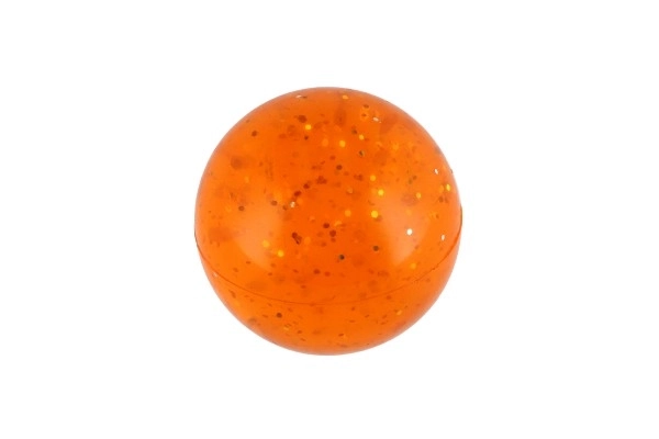Loptica/skakačica s glitterima 6 cm