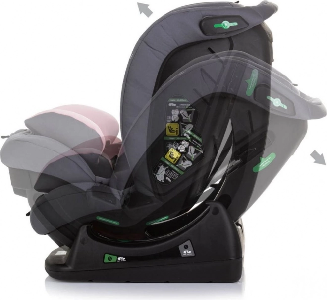 CHIPOLINO Autosjedalica Aviato i-Size 40-150cm, Flamingo
