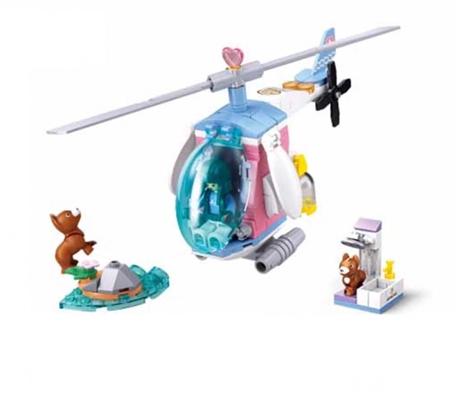 Sluban Metropolis M38-B1212B spasilački helikopter za kućne ljubimce