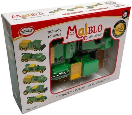 Magnetička građevna set – poljoprivredna vozila