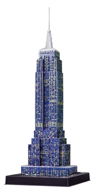 RAVENSBURGER Svjetleća 3D slagalica Noćna edicija Empire State Building 216 dijelova