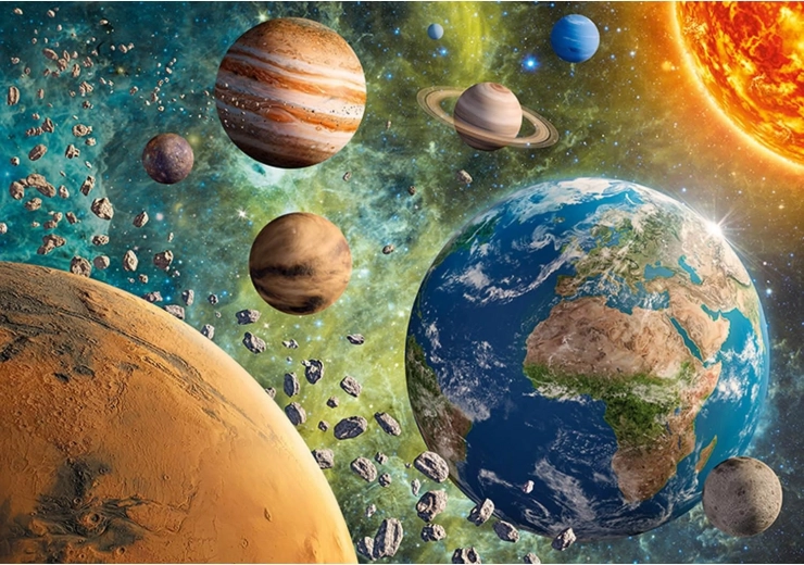 Cherry Pazzi puzzle Planet Zemlja u galaksiji 2000 dijelova