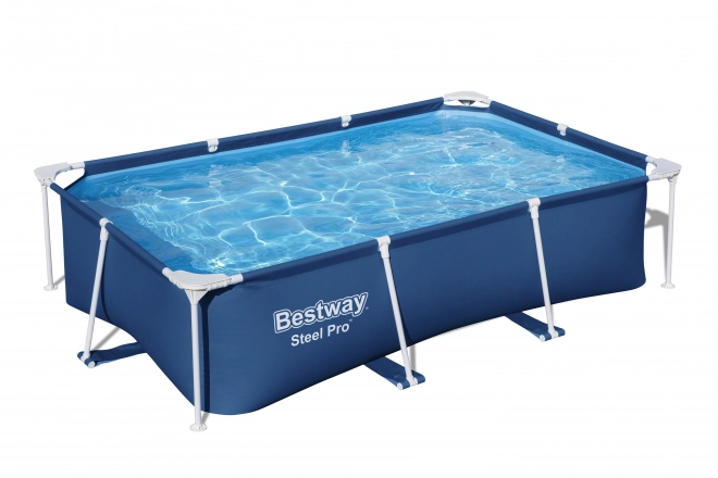 DeluxeJr Čelični Pro Stalak Bazen 259x170x61 BESTWAY za vrt