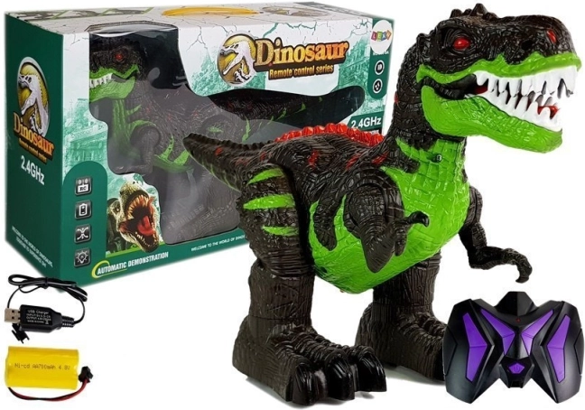 Zabavni daljinski upravljani dinosaurus s efektima