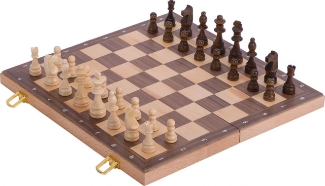 Drvene šahovske figure 38 × 38 cm
