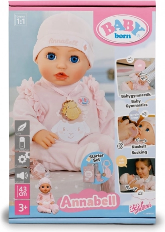Lutka Baby Born Annabell 43 cm s elektroničkim funkcijama