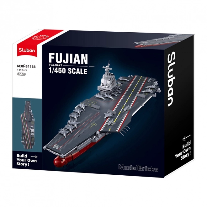Model Sluban Nosač aviona Fujian