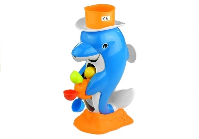 Igračka za kadu s fontanom Dolphin Reels